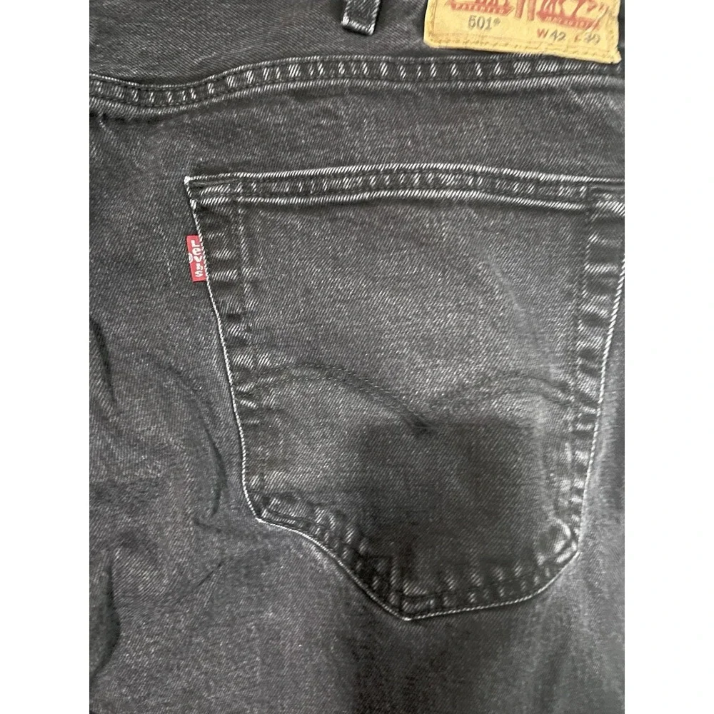 Levi's 501 Men's Straight Leg Denim Jeans 42 x 30